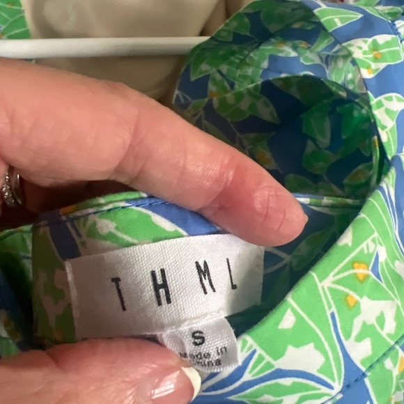 THML midi ruffle strap dress - Picture 4 of 4